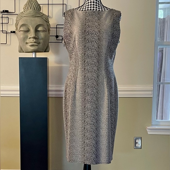 Nine West Dresses & Skirts - Designer NINE WEST “Snake Skin” Look Sheath Dress